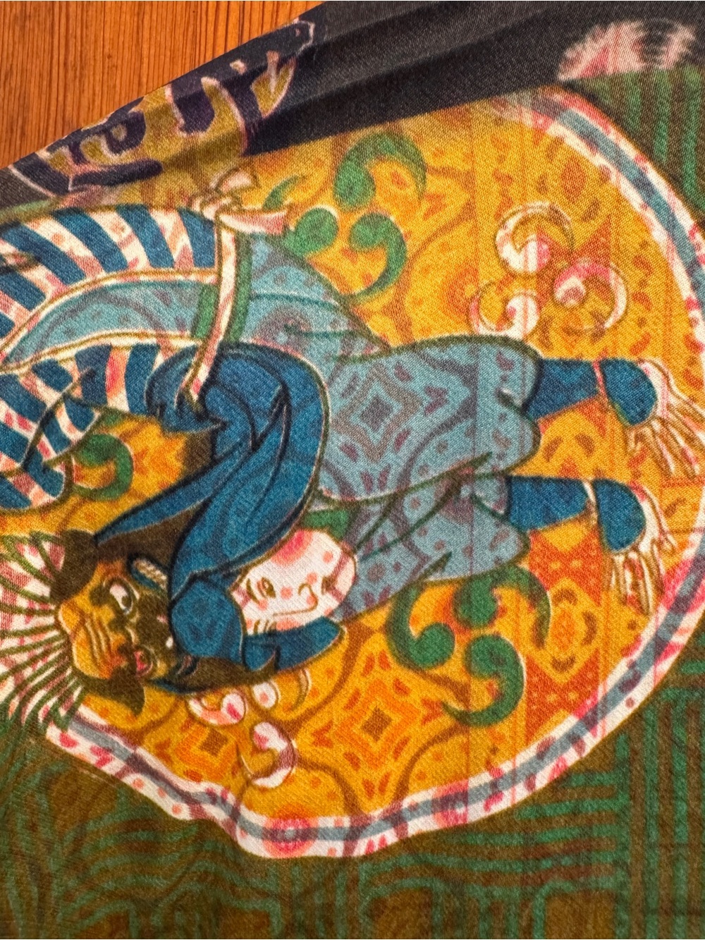 Johnny Was Multicolor Patchwork Kimono reversible Blazer - Picture 6 of 7